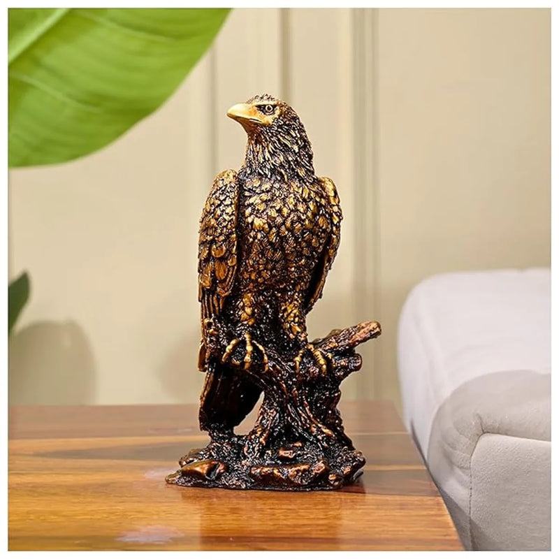 Mighty Eagle Showpiece Statue for Home & Office Decor