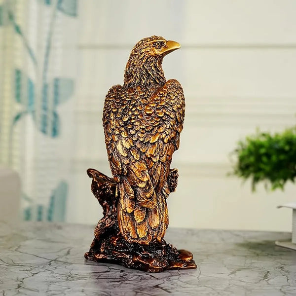 Mighty Eagle Showpiece Statue for Home & Office Decor