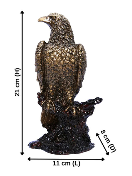 Mighty Eagle Showpiece Statue for Home & Office Decor