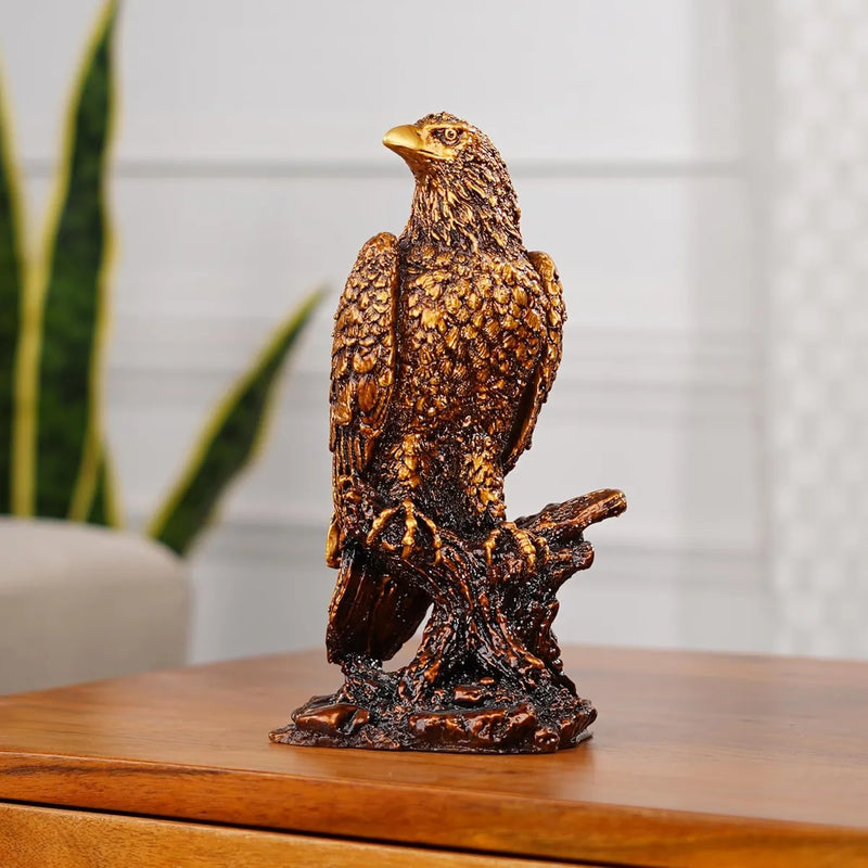 Mighty Eagle Showpiece Statue for Home & Office Decor