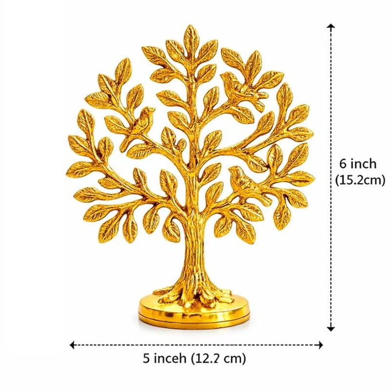 Pure Brass Kalpvriksh Tree of Life Showpiece