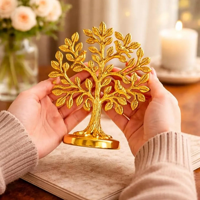 Pure Brass Kalpvriksh Tree of Life Showpiece