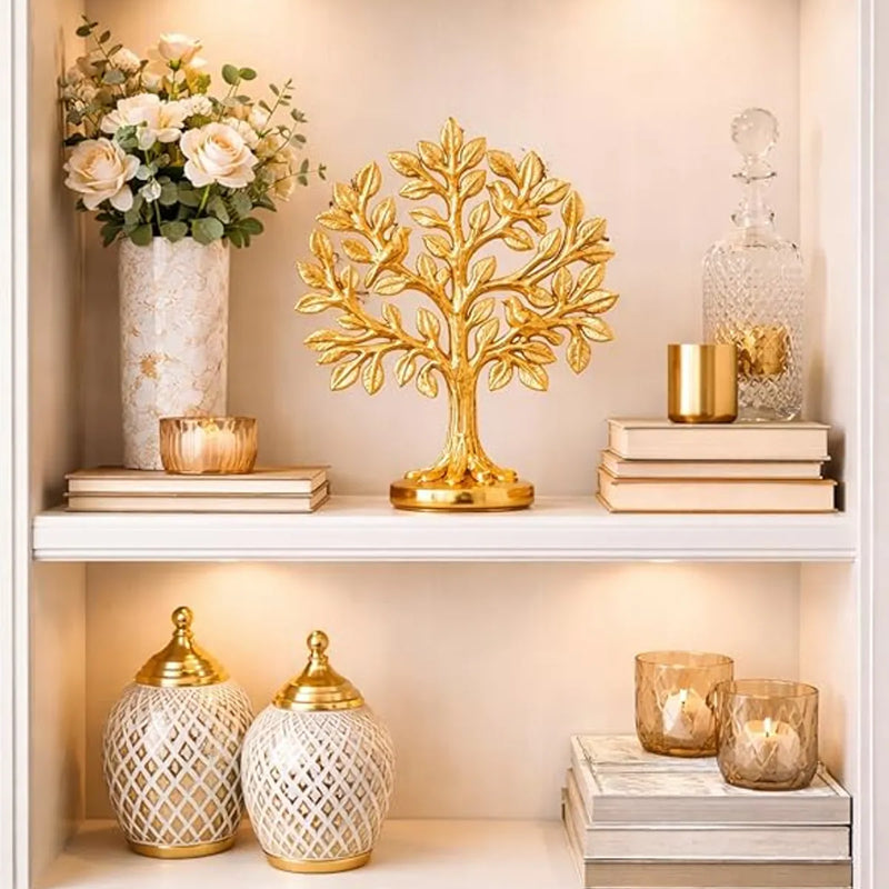 Pure Brass Kalpvriksh Tree of Life Showpiece